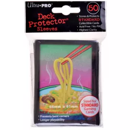 Протекторы "Ultra-Pro": Рамен (66x91 мм, 50 шт.): стандарт чёрные картинка 371194 - МосИгра